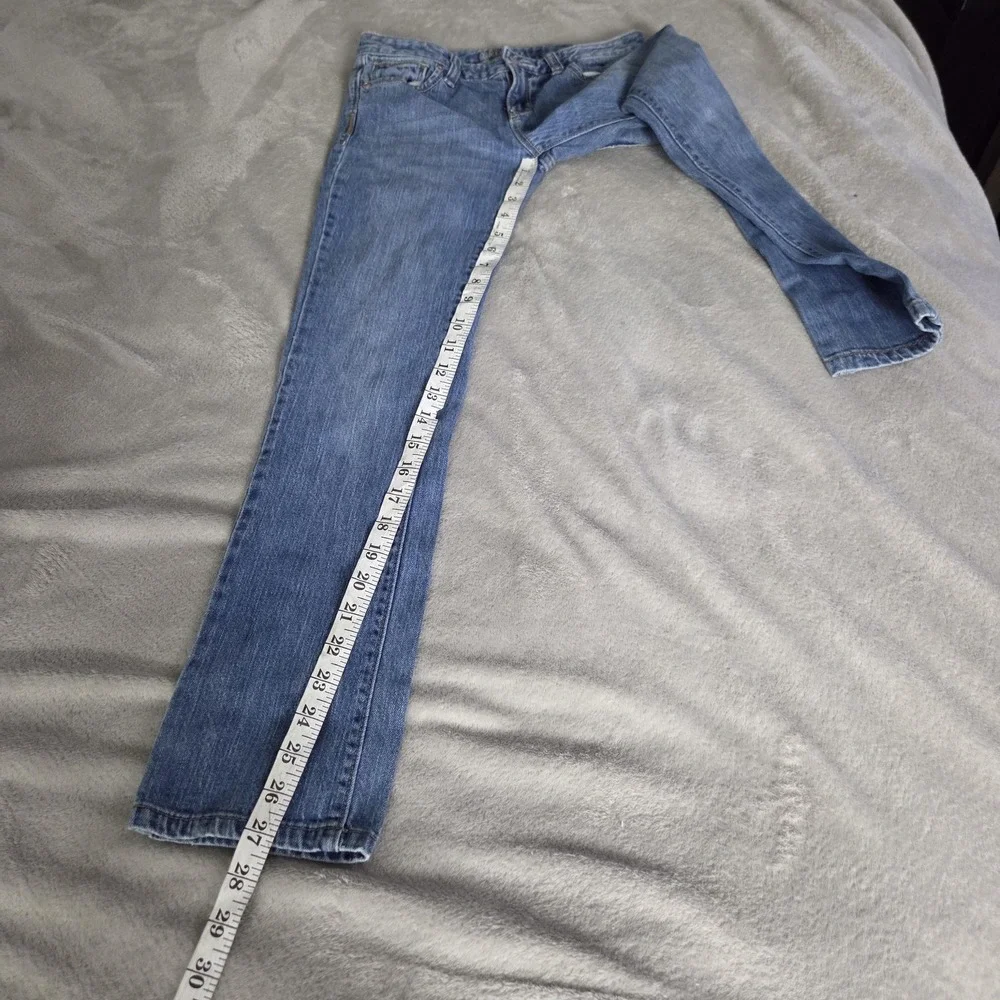 Old Navy Jeans Girls 12 Blue Medium Wash Low Rise Skinny Stretch Denim Pants